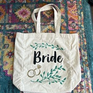 Bride tote